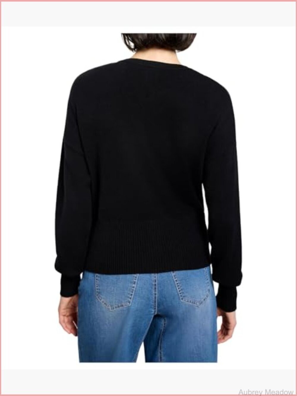 Cotton Snap Front Cardigan Midweight Layering Piece - Picture 3 of 3